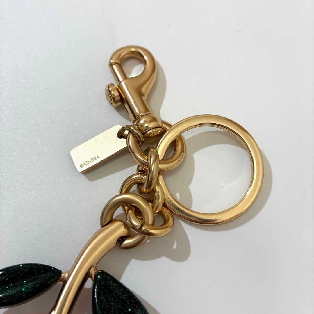 Coach コーチ チェリー さくらんぼ キーホルダー チャーム