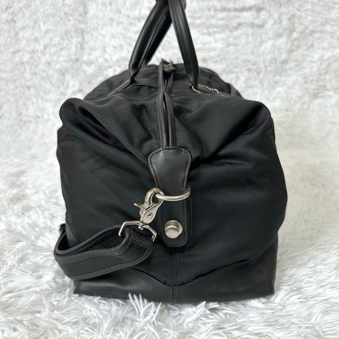 美品✨COACH コーチ ボストンバッグ 5497 レザー ナイロン 斜め掛け