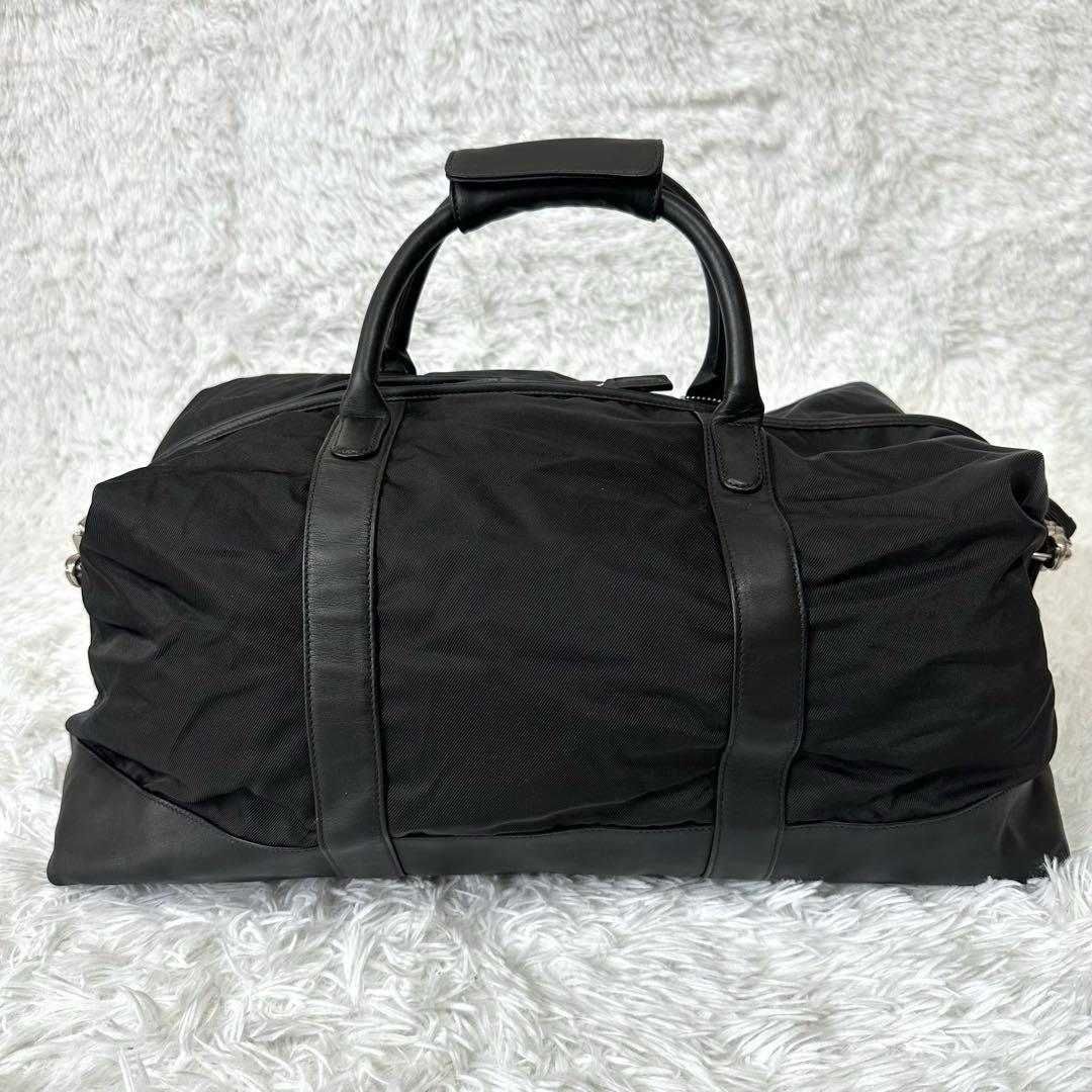 美品✨COACH コーチ ボストンバッグ 5497 レザー ナイロン 斜め掛け