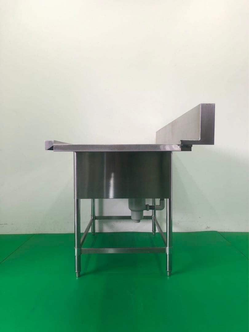 ☆地域限定送料無料☆工場整備品☆ソイルドシンク　幅1530 ステンレス　業務用