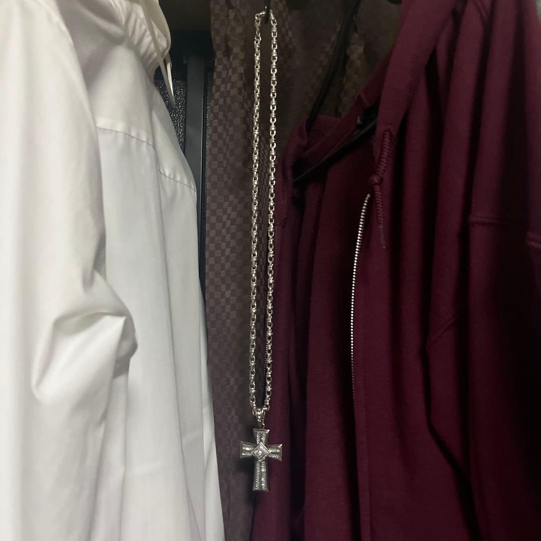 b-boy ネックレス シルバー925 アヴァランチ似 ジルコニア