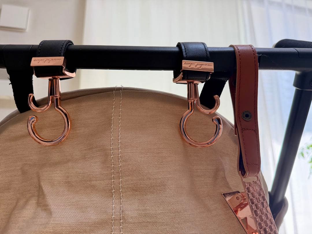 ベージュ ナイロン製 ベビーカー cybex