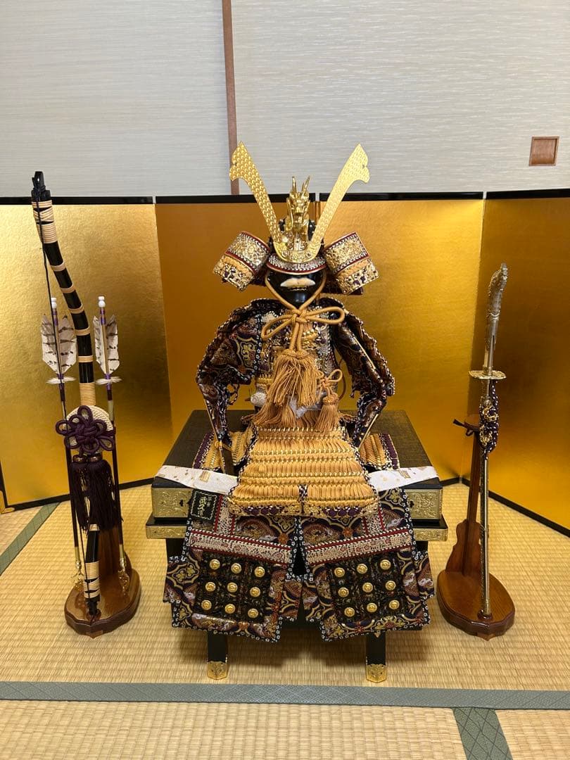 五月人形 平安武久　12号鎧飾り　甲冑