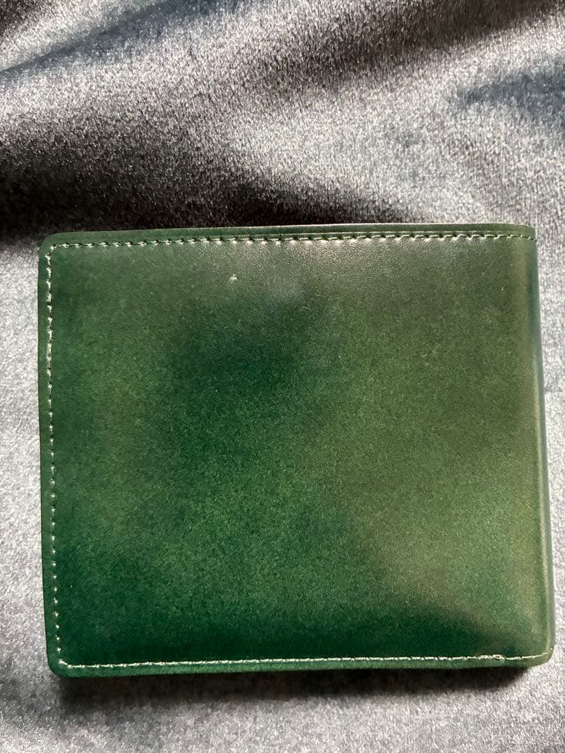 土屋鞄 コードバン 二つ折り財布