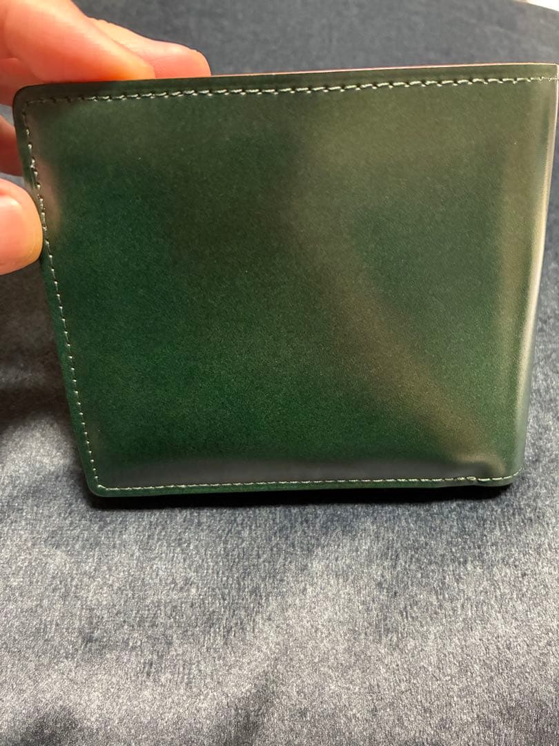 土屋鞄 コードバン 二つ折り財布