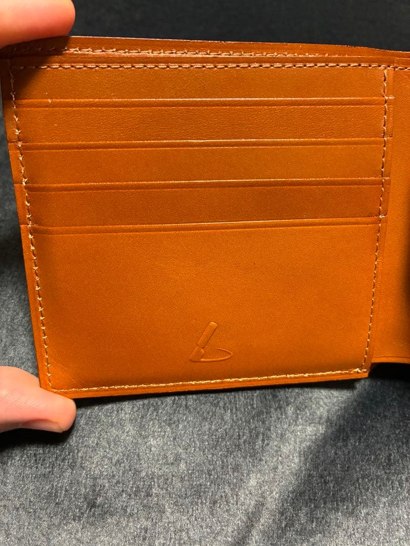 土屋鞄 コードバン 二つ折り財布