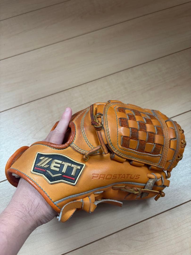 ZETT プロステイタス 一般軟式内野用グローブ