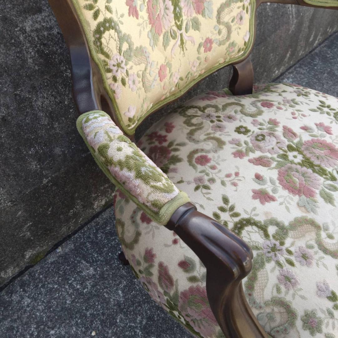 マルニ　猫脚　アームチェア　B