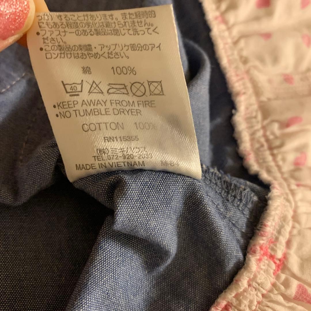 MIKI HOUSE ワンピースブラウスセット まとめ売り　サイズ80