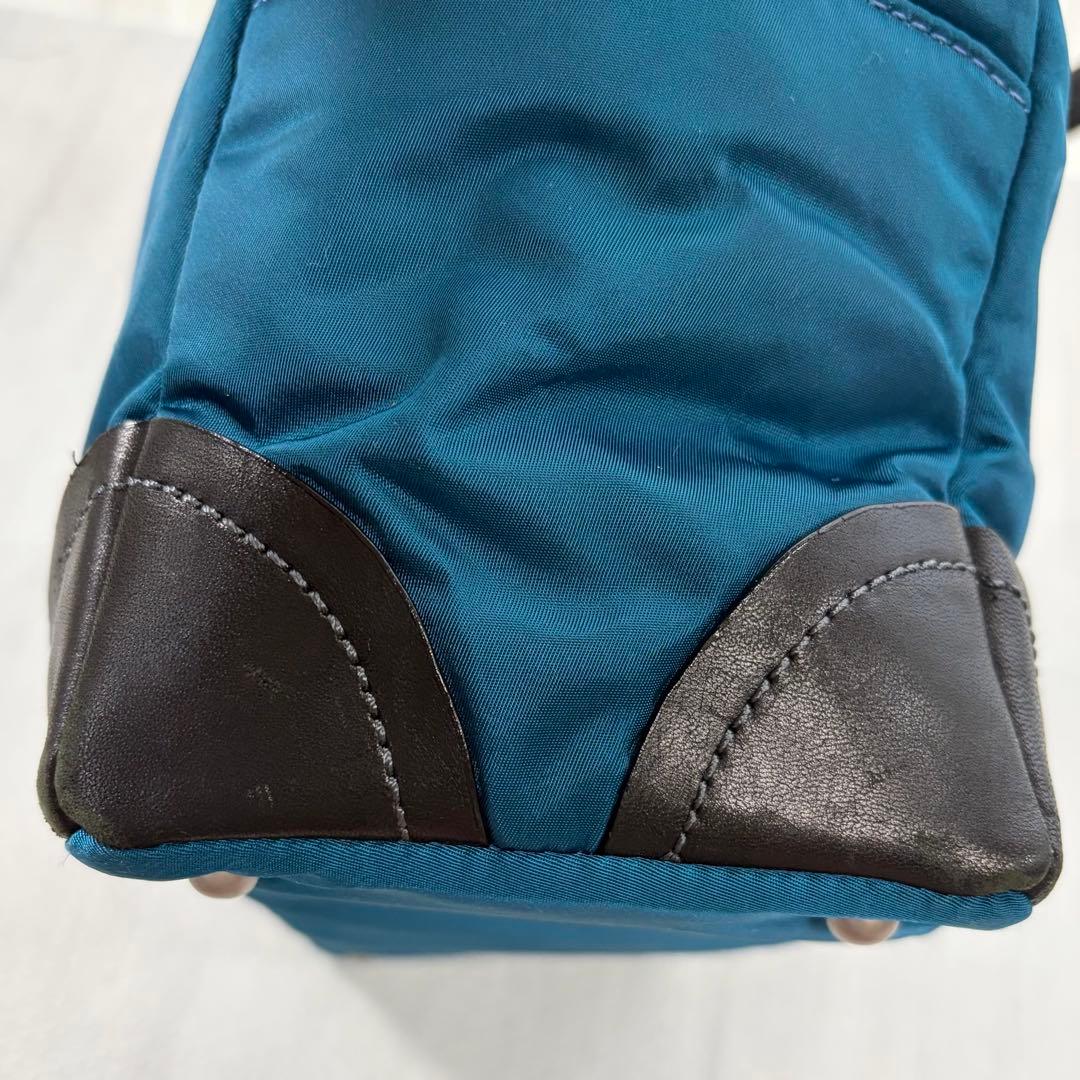 非売品 ジャンポール ゴルチエ ドラゴン カメオ ハンドバッグ ブルー ブラック