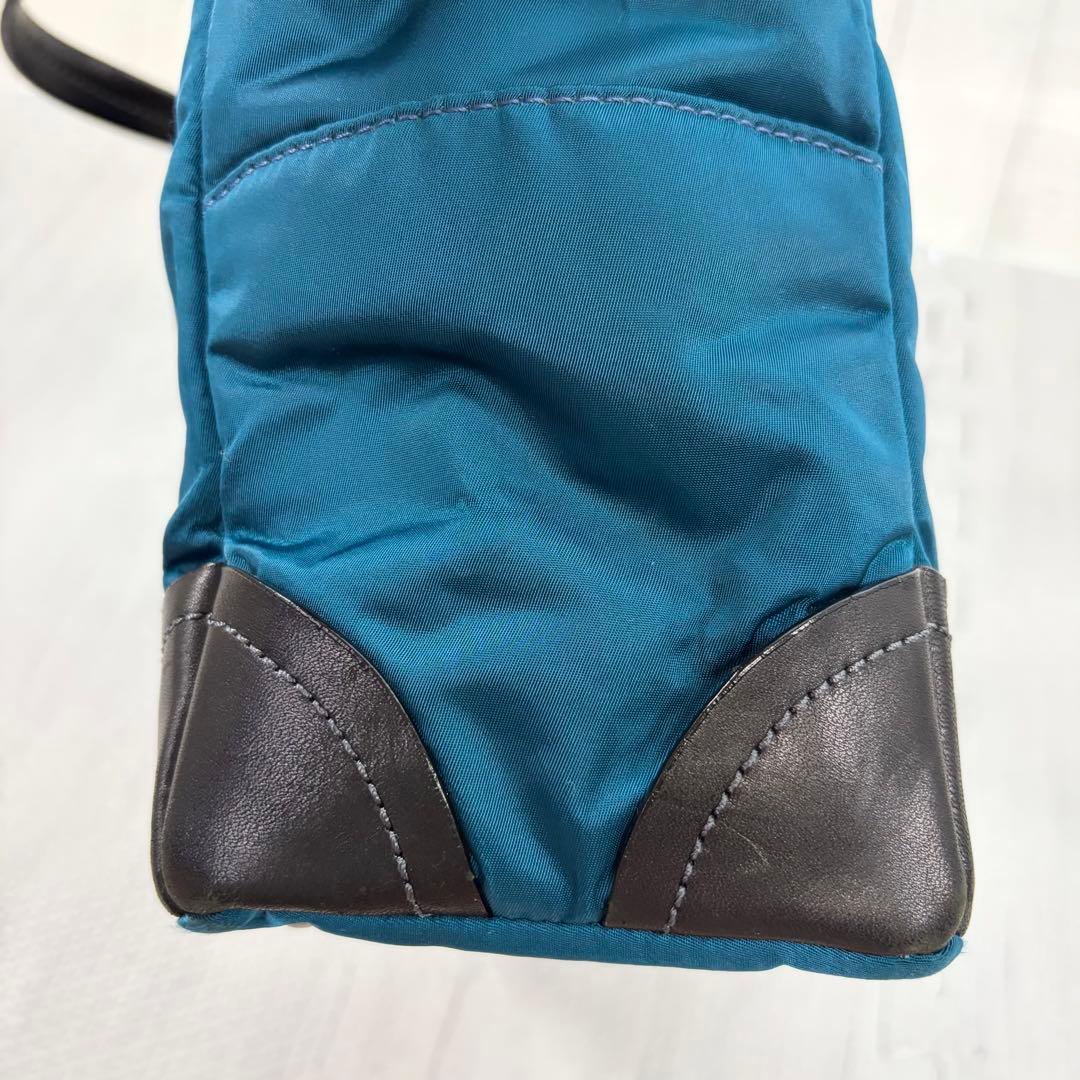 非売品 ジャンポール ゴルチエ ドラゴン カメオ ハンドバッグ ブルー ブラック