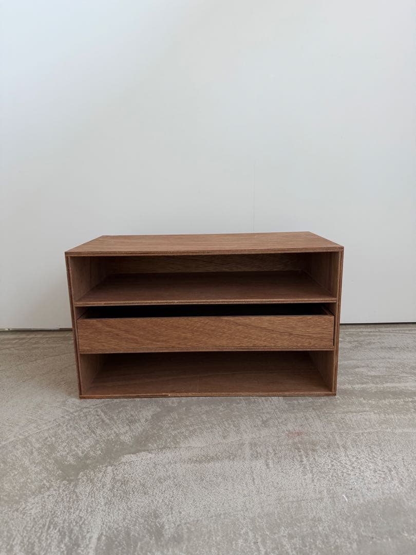 LAUAN SHELVES 3段ナチュラル　D&DEPARTMENT