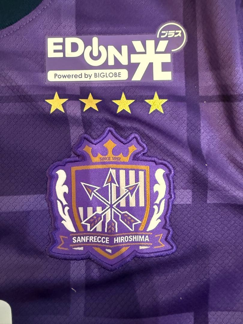 新品未使用 サンフレッチェ広島 2025 ルヴァンカップ優勝 記念ユニフォーム