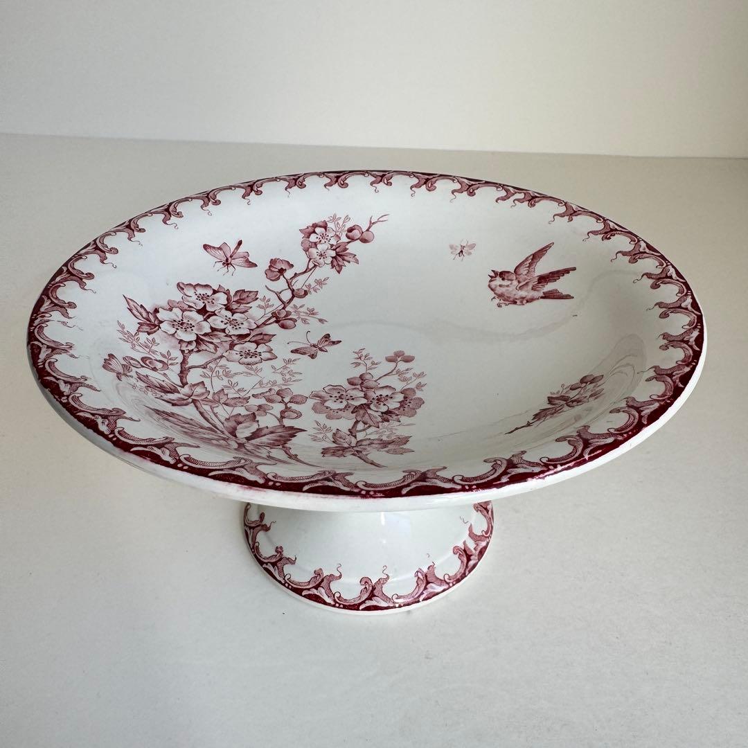 美品　フランスアンティーク　サンタマン　オーべピーヌ　コンポティエ