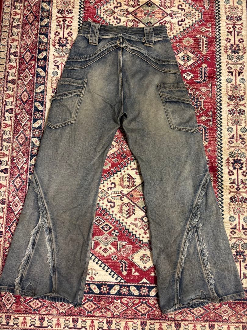 パンツ PERSONSOUL Destructive Denim Jeans