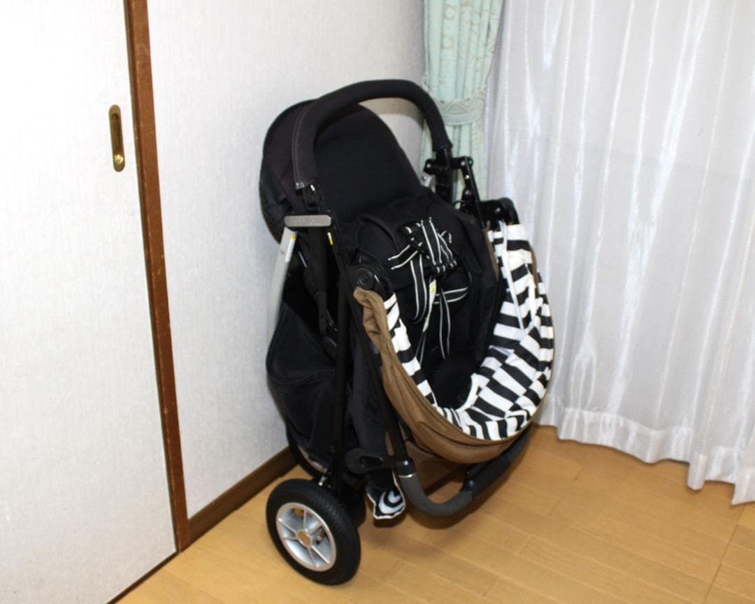 美品 Aprica Smooove AB スムーヴAB◆3輪ハイシートベビーカー