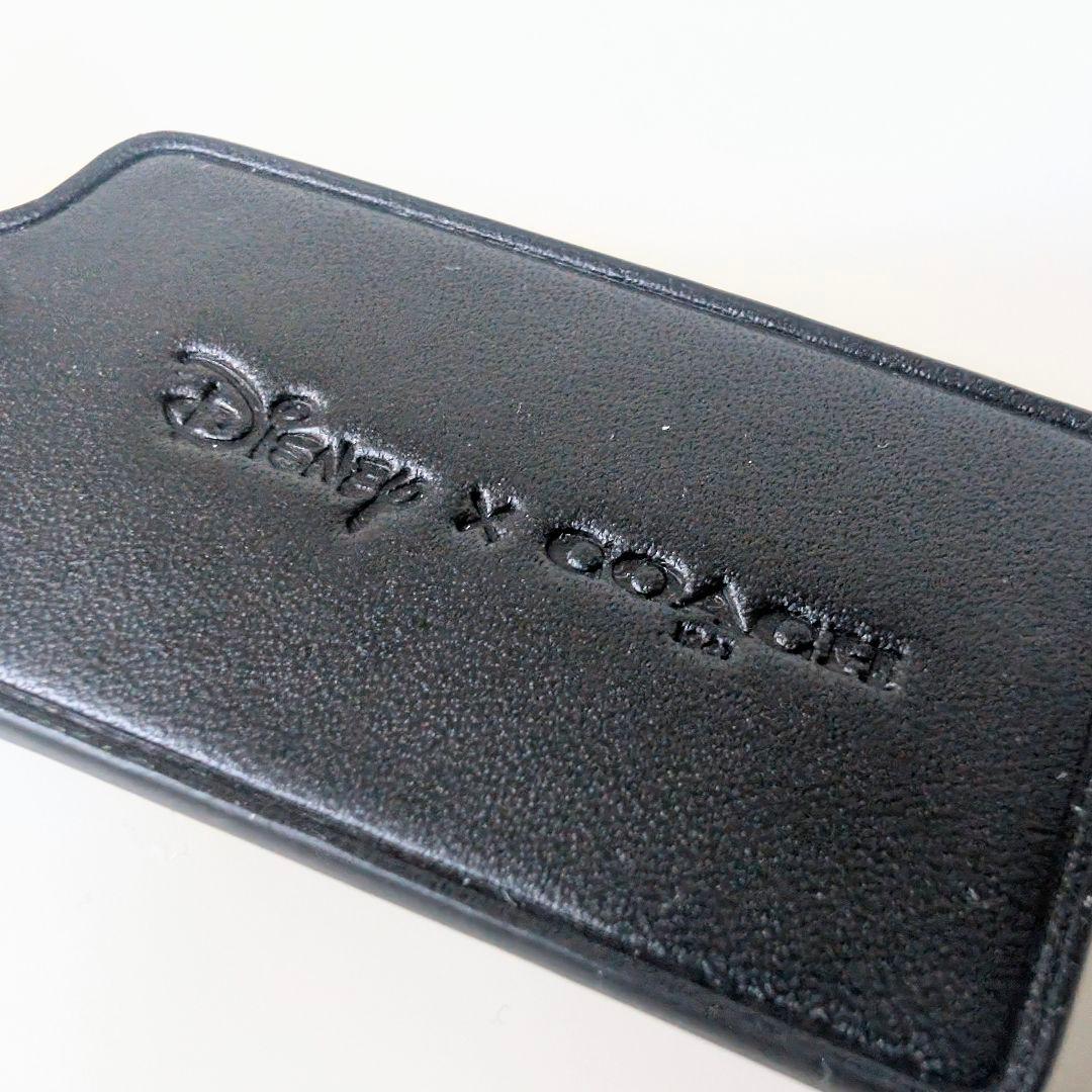 新品未使用 Disney × COACH レザー タグ 3点セット 正規品