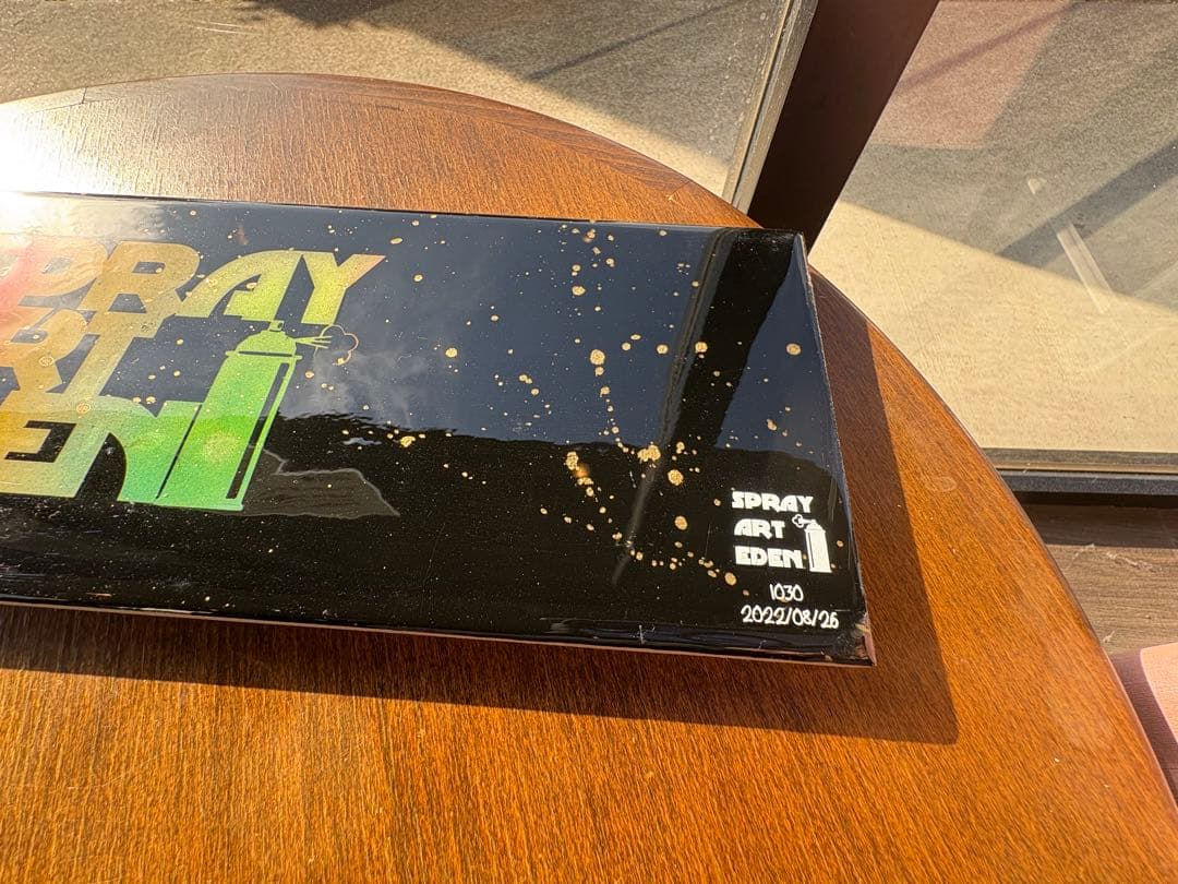 ☆激レア☆ スプレーアートエデン レジンアート原画 エデンロゴ