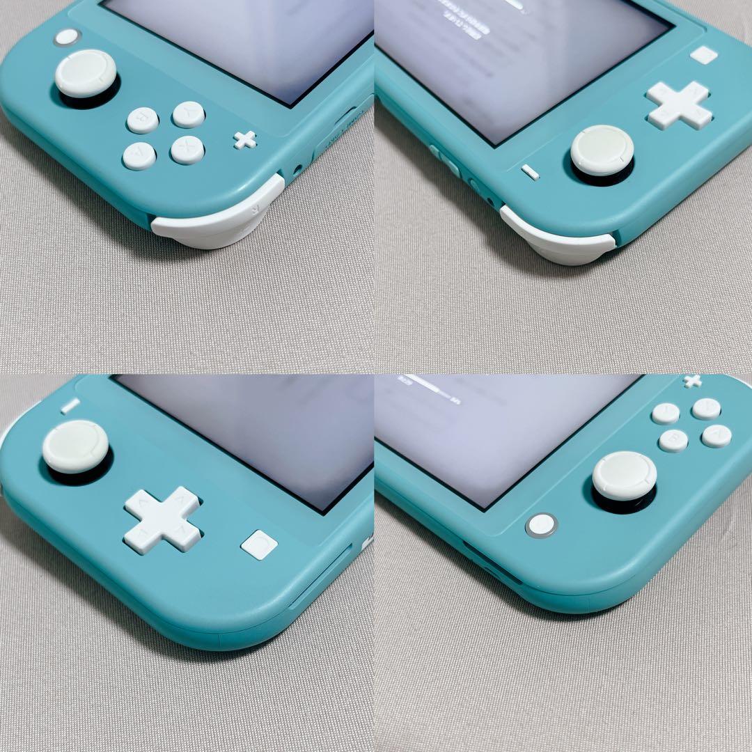 美品 Nintendo Switch Lite ターコイズ ソフト付 バラ売り可