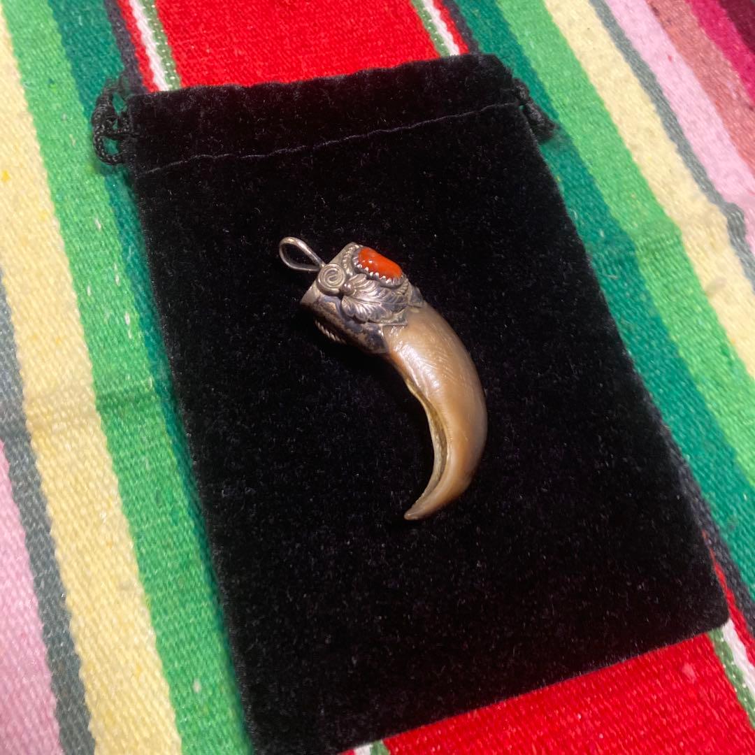 NAVAJO ベアクロー　ペンダントトップ