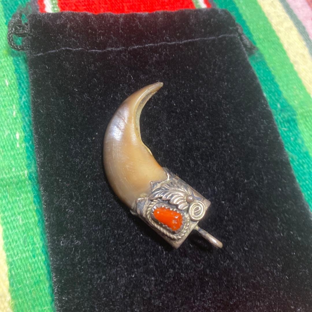 NAVAJO ベアクロー　ペンダントトップ