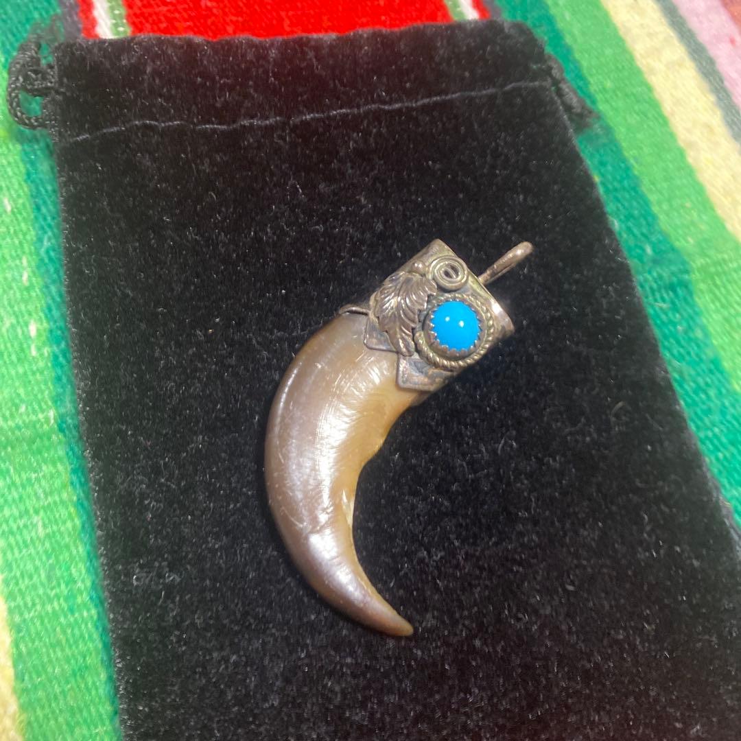 NAVAJO ベアクロー　ペンダントトップ