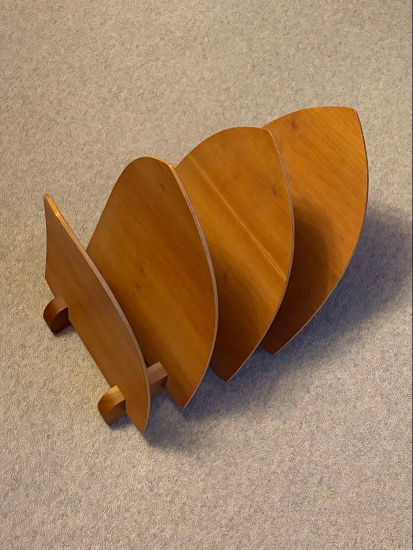 Porada ポラダ チェリー材 壁掛け・置き型 飾り棚 ラック