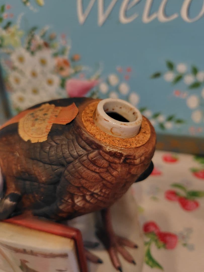 希少　ワイルドターキー　陶器製　　空瓶　wild turkey 空き瓶