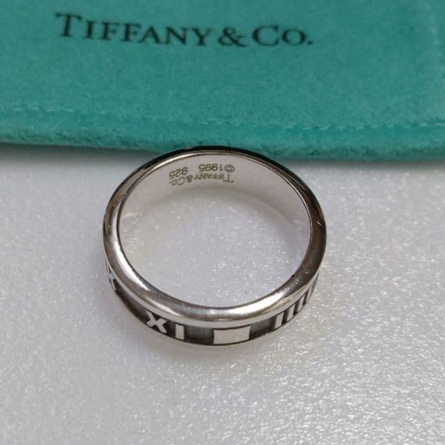 専用です TIFFANY ティファニー アトラス リング 15.5号 シルバー