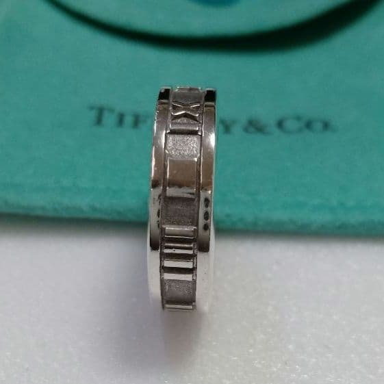 専用です TIFFANY ティファニー アトラス リング 15.5号 シルバー