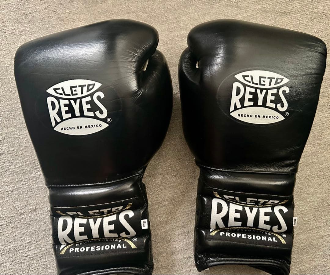 CLETO REYES ボクシンググローブ ブラック　16oz