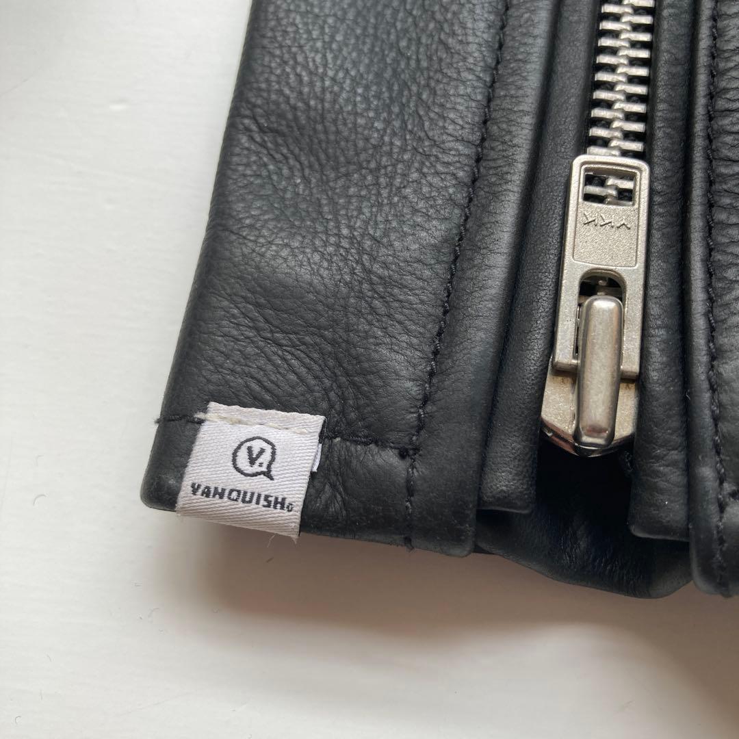 ジャケット・アウター VANQUISH doble leather riders jkt ew