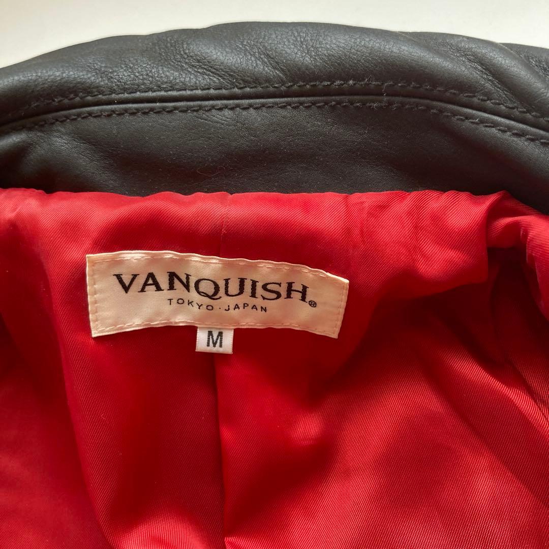 ジャケット・アウター VANQUISH doble leather riders jkt ew