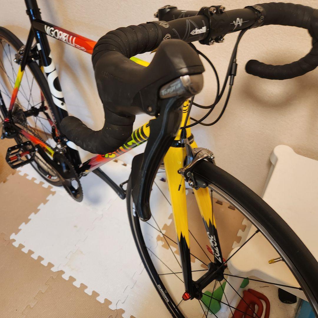 引き取りのみ　VIGORELLI ロードバイク 105 クロモリフレーム