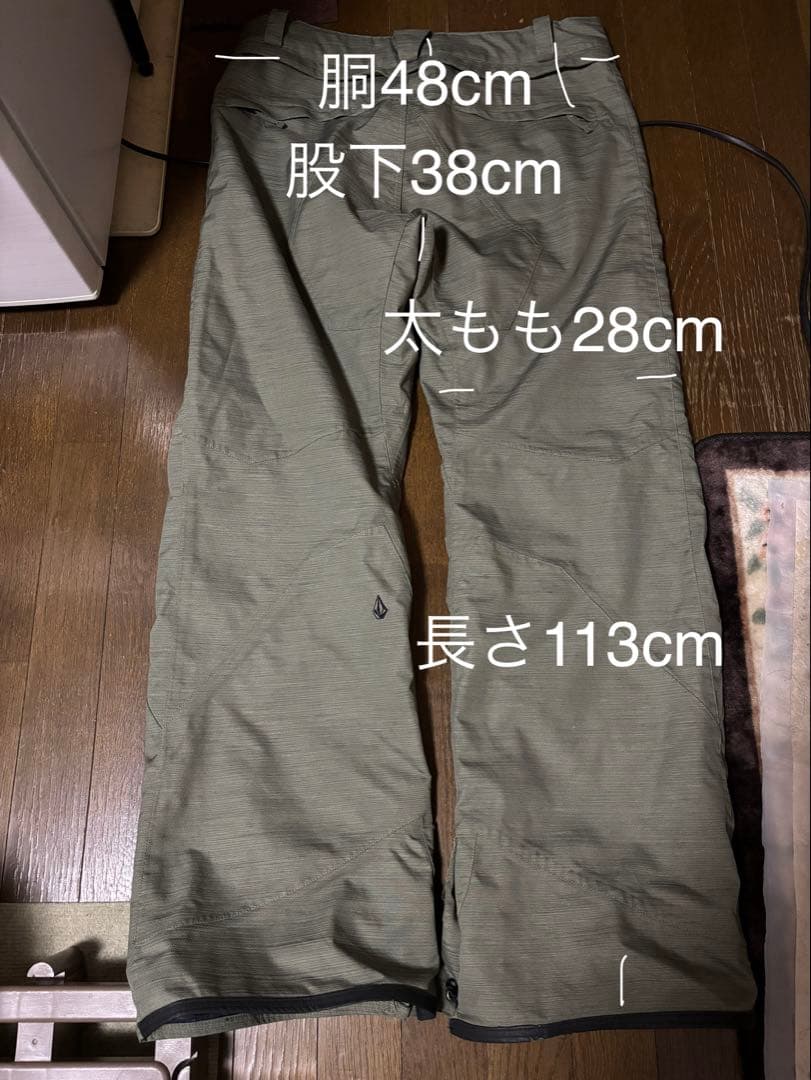 VOLCOM スノーボードウェア XL ブラック