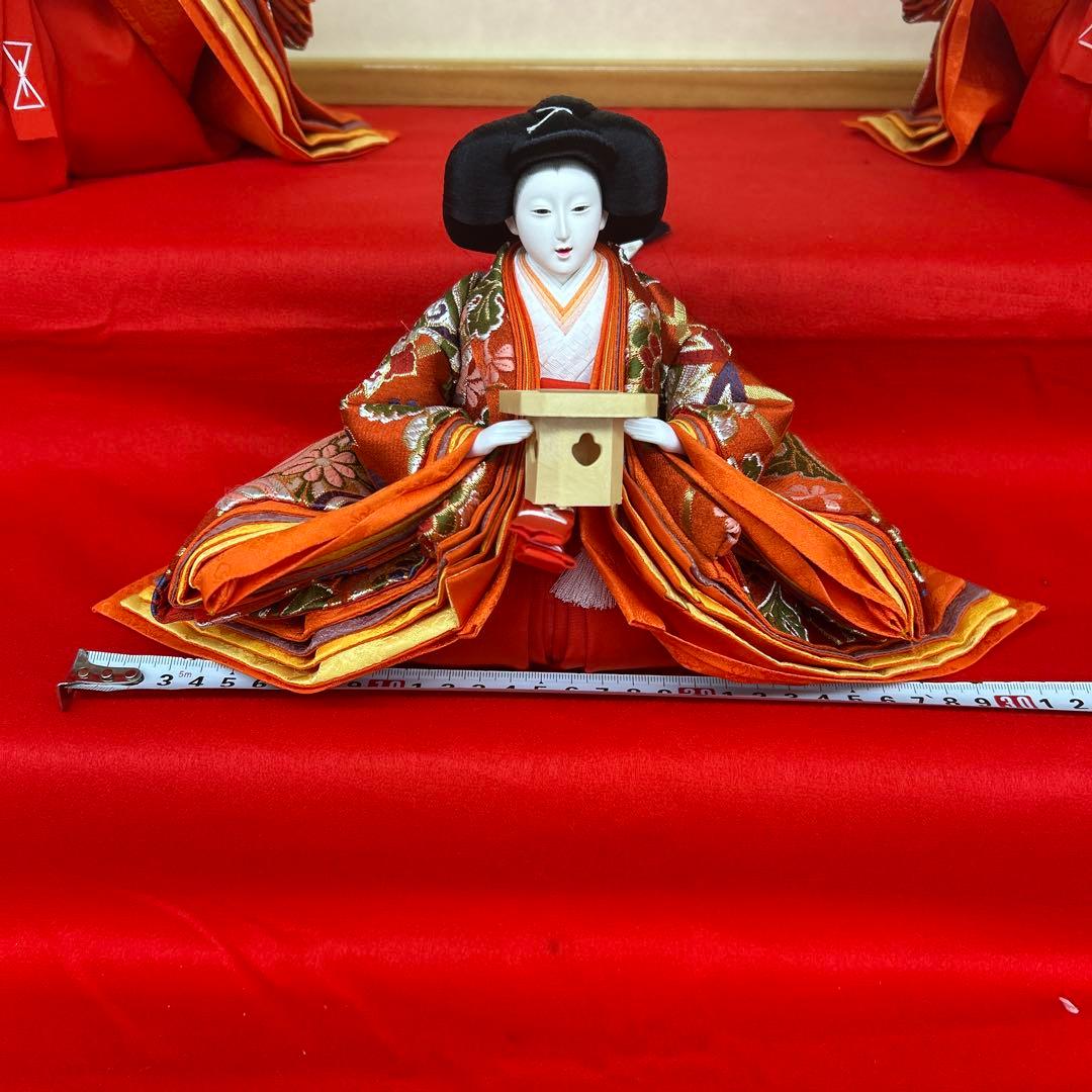 【364】ひな祭り＊雛人形＊三人官女＊