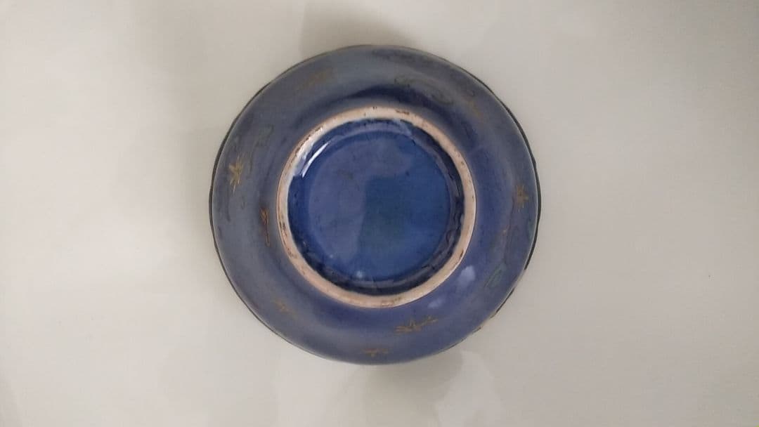 抹茶茶碗 青色
