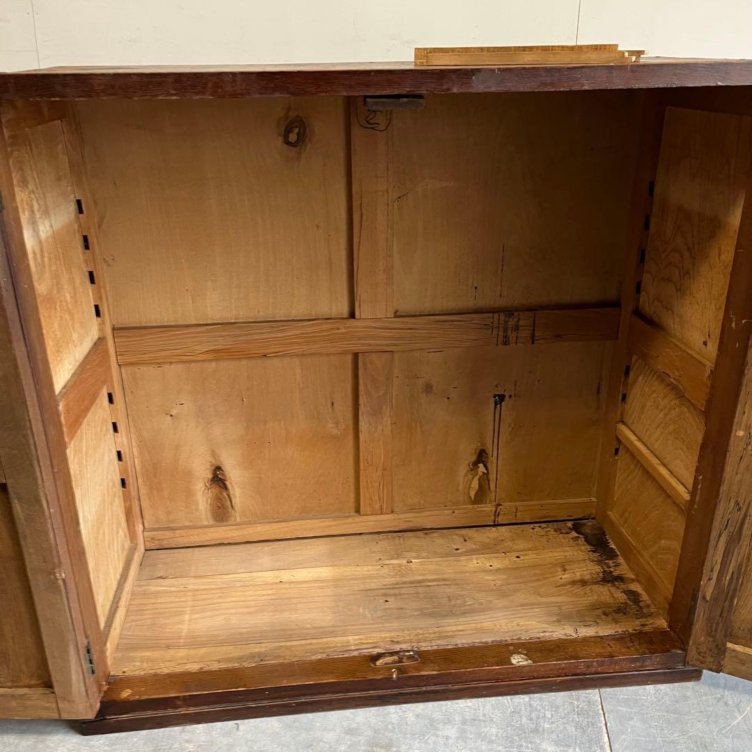 g*e様 アンティーク チェスト 棚 棚板取り外し可能 レトロ