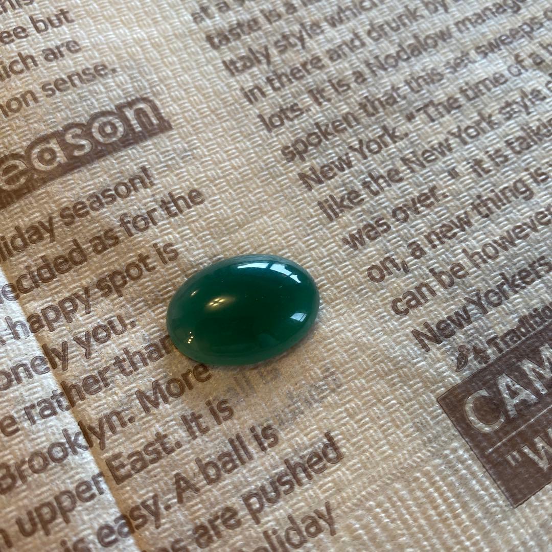 【超大粒♡希少】貴金属の外し石　天然石　翡翠