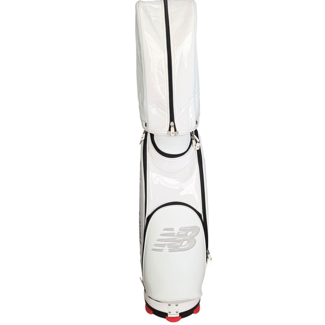 【美品】ニューバランス キャディバッグ 9型 8分割 軽量 123-24