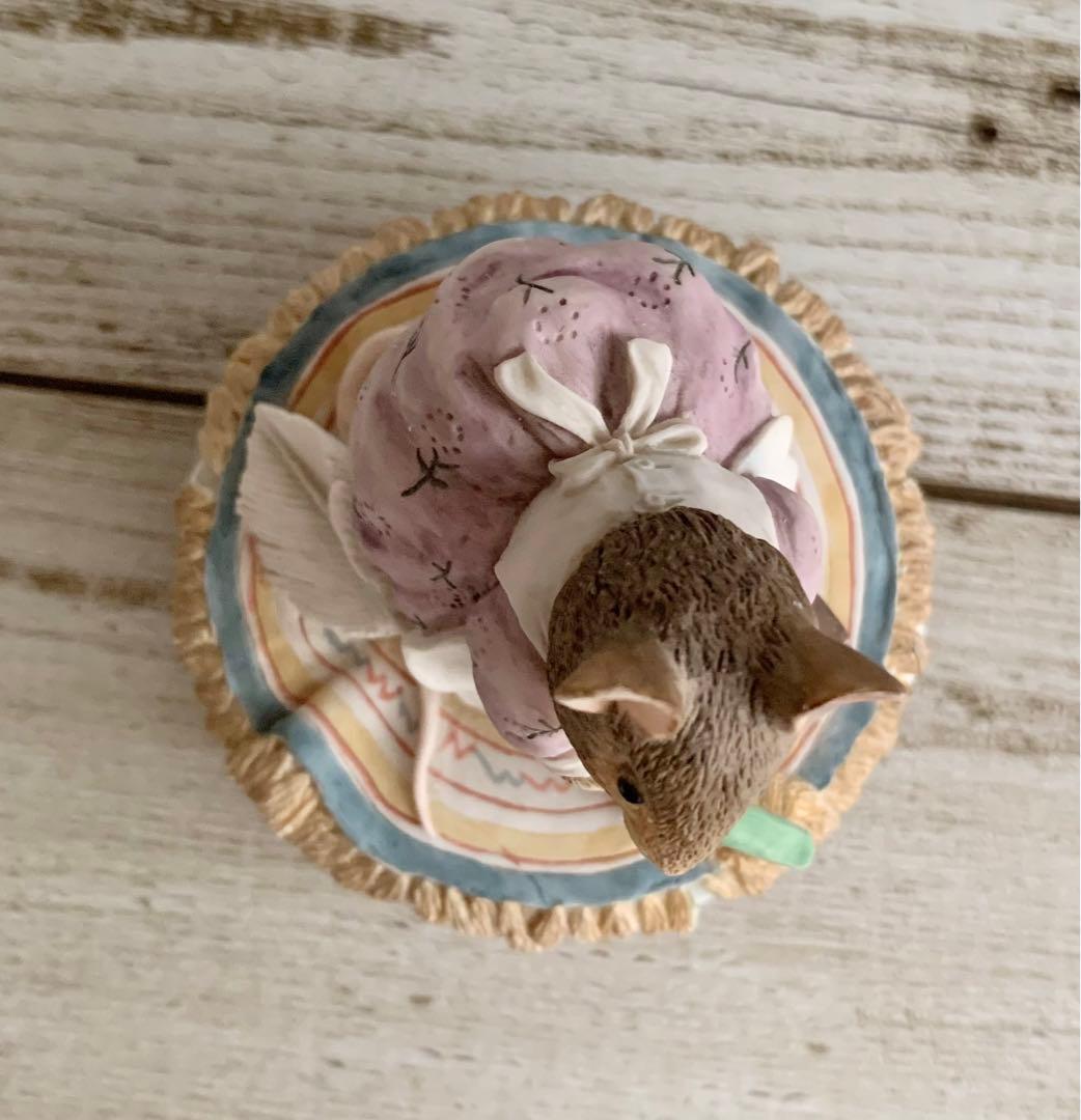 ハンカマンカ オルゴール ピーターラビット ボーダーファインアーツ