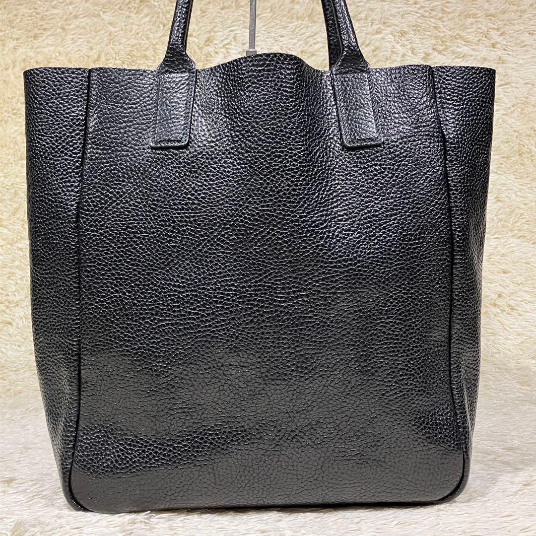 【美品】 ILBISONTE イルビゾンテ トートバッグ レザー ブラック
