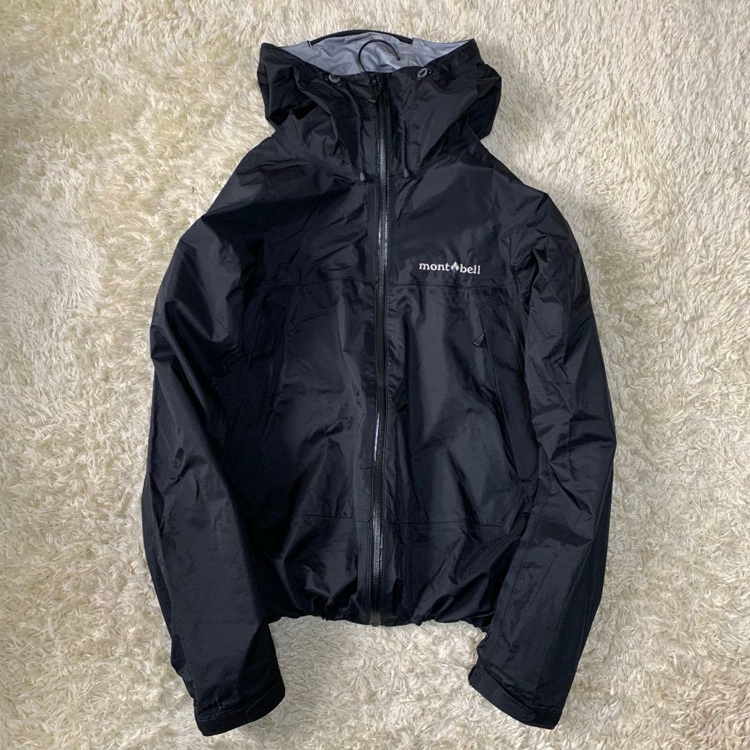 未使用級 mont-bell サンダーパス ジャケット M 黒 y2k 短丈
