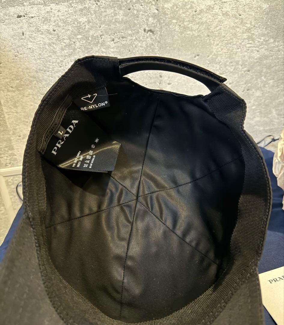 PRADA Re-Nylon ベースボールキャップ Lサイズ 未使用品