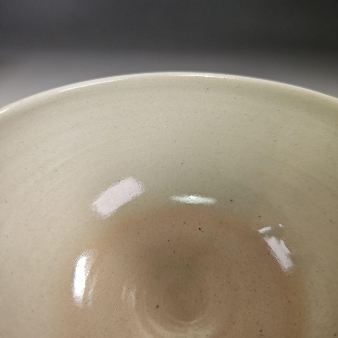 イ924 茶碗『桑名萬古焼　加賀瑞山造』『堀内宗完　極箱　飛鶴之図瑞雲自筆』茶道