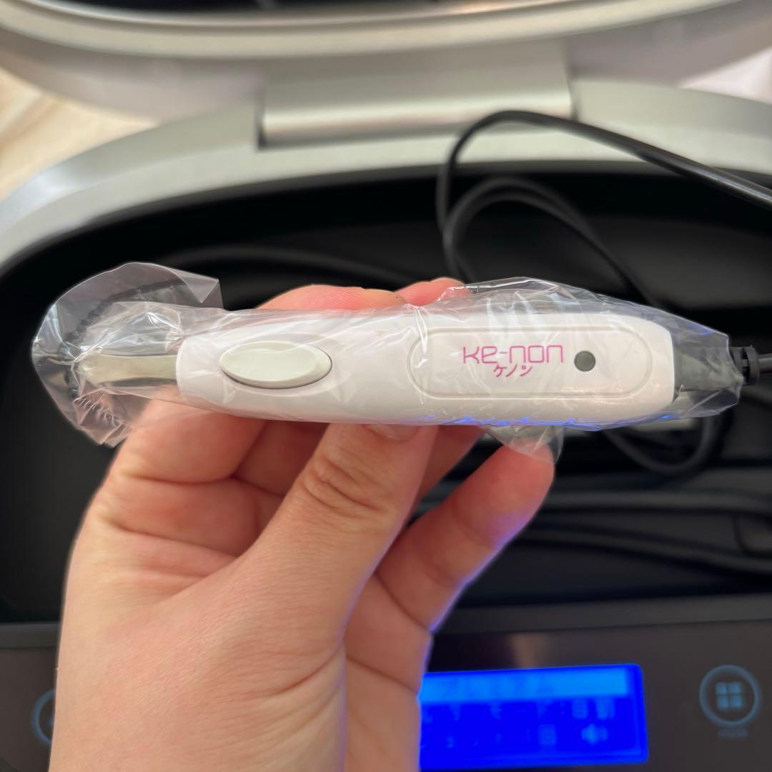 KE-NON 脱毛器 Ver7.2 パールホワイト カートリッジ2個付き