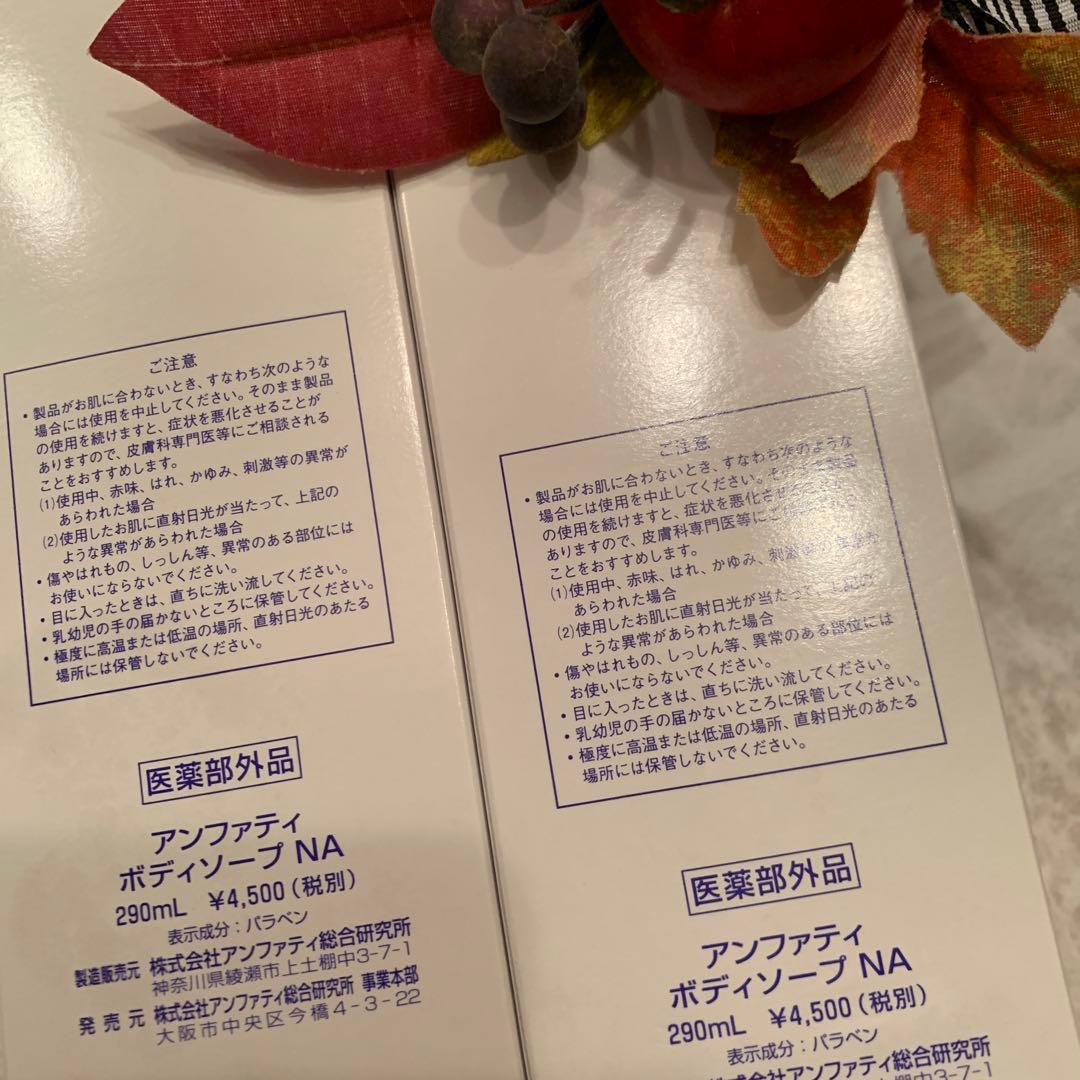 アンファティ　新箱ボディソープNA 290mL 2本