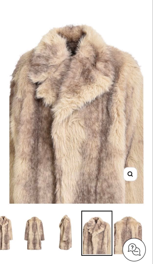 BREATH FAUX FUR COATファー　ロングコート