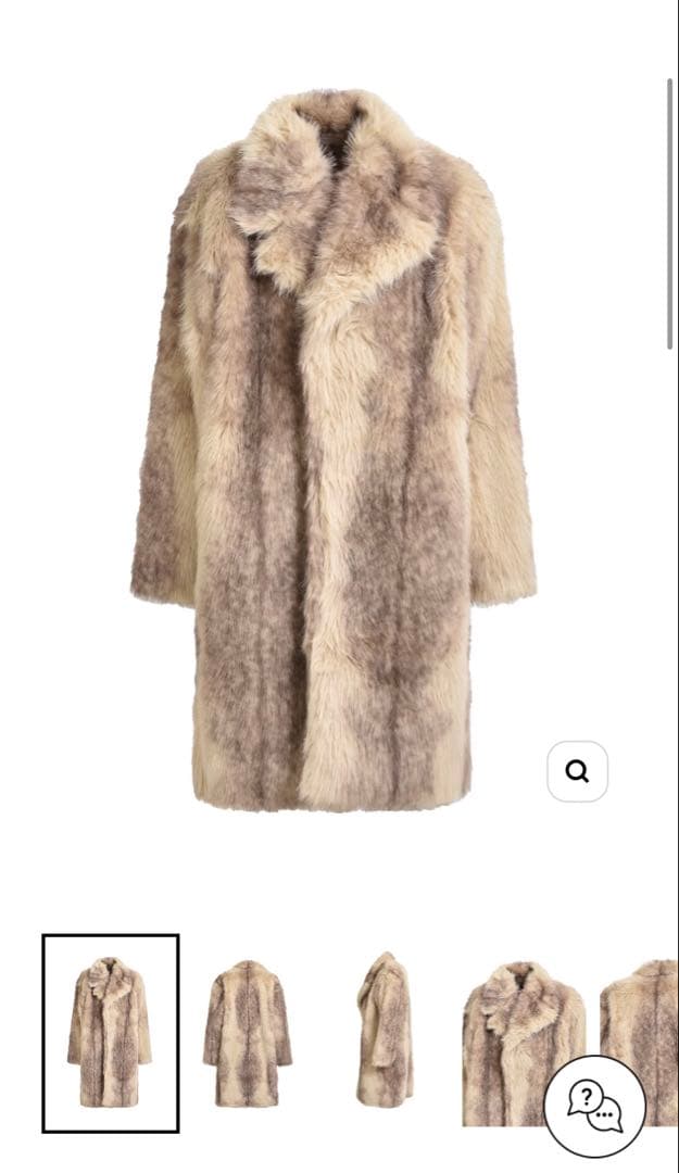 BREATH FAUX FUR COATファー　ロングコート