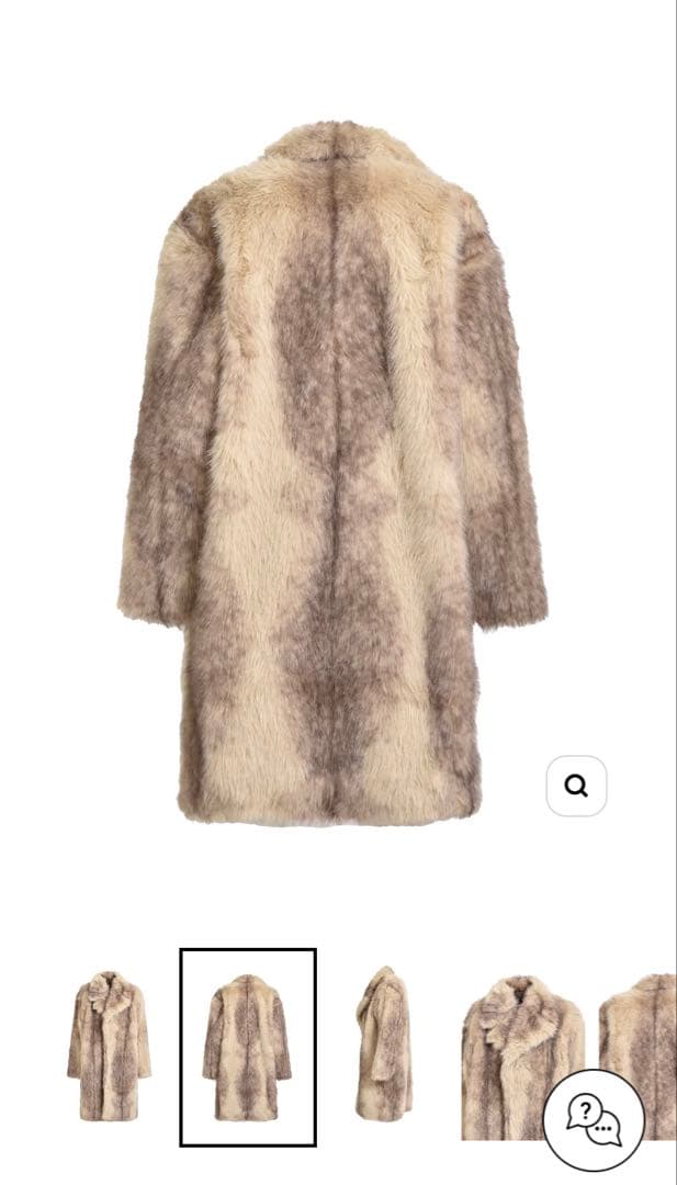 BREATH FAUX FUR COATファー　ロングコート